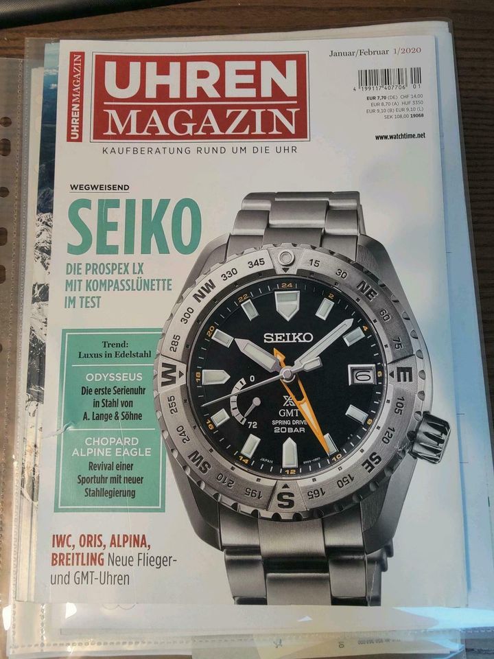 Uhren Magazin Armbanduhren IWC Patek Philippe Seiko in Sinzheim