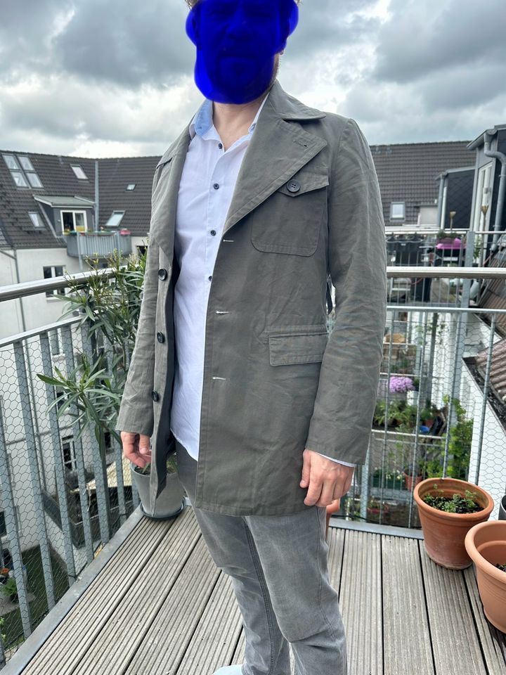 Suitsupply Jort Trenchcoat, 48, ungetragen in khaki (olive, grau) in Hamburg
