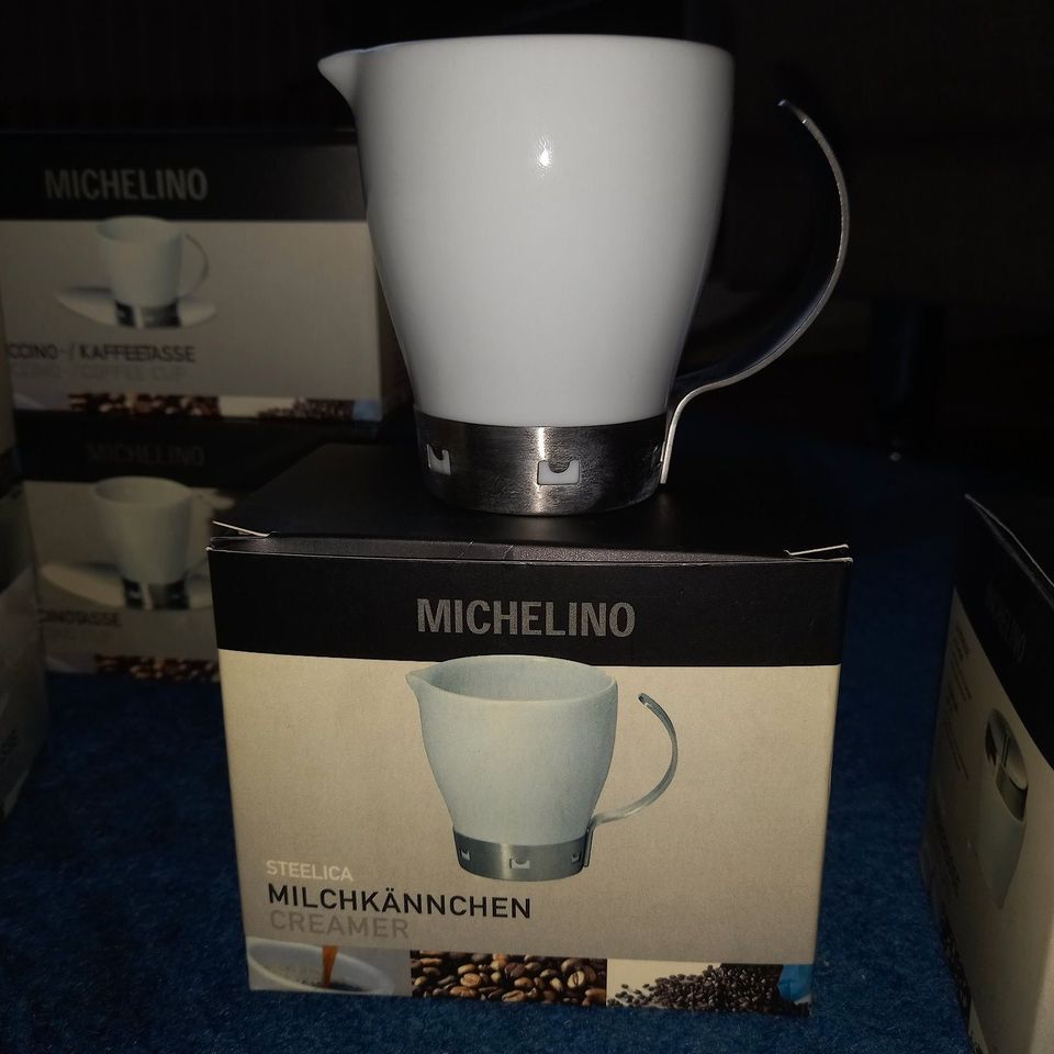 Michelino // 4 Espresso-/4 Kaffeetassen/Milchkännchen/Zuckerdose in Trier