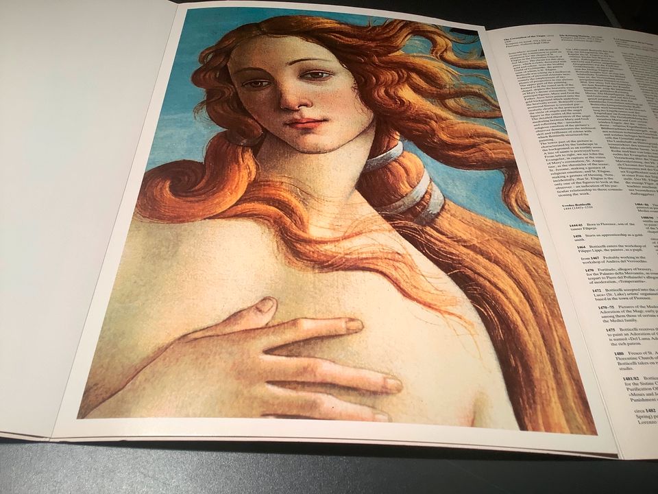 Posterbook Botticelli vonTaschen Verlag 1993 in Korschenbroich