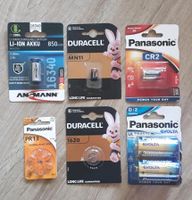 Panasonic Duracell Ansmann verschiedene Batterien und Akku Sachsen - Mülsen Vorschau