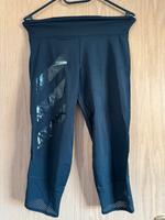 Capri-Leggings der Marke Adidas schwarz Gr. S Sachsen - Schneeberg Vorschau