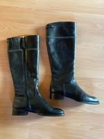 schwarze Lederstiefel von Hilfiger Gr.38 Bayern - Eitensheim Vorschau