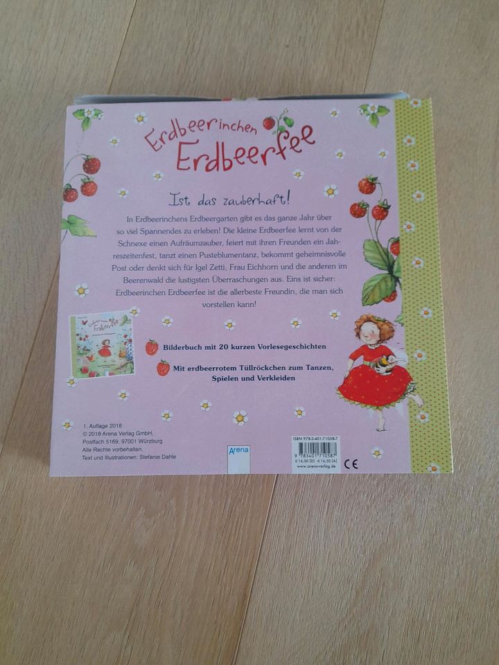 Kinderbuch Erdbeerinchen Erdbeerfee mit Röckchen in Wedel