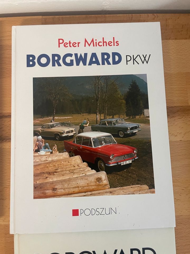 4x Bücher Borgward Isabella Oldtimer in Börßum