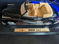 Maisto 1:18 #49419 BMW 502 (1955) Cabrio schwarz auf Sockel Niedersachsen - Nordstemmen Vorschau