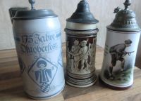 Bierkrug Zinndeckel-Jagd alt-Oktoberfest Jubiläumskrug Nordrhein-Westfalen - Oberhausen Vorschau