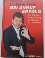 Umberto Saxer: Bei Anruf Erfolg, 3. Ausgabe gebundenes Buch Dortmund - Lücklemberg Vorschau