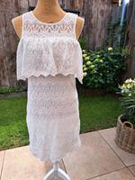 Sommerkleid weiss Vila Spitze Gr. 34 Nordrhein-Westfalen - Vreden Vorschau
