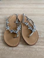 La Bottega Zehentrenner Sandalen Leder mit Glitzer Gr 41 Hessen - Heppenheim (Bergstraße) Vorschau