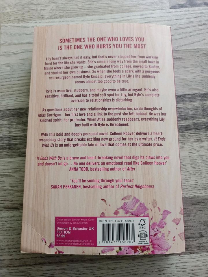 It ends with us - Colleen Hoover englisch Taschenbuch in Recke