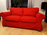 Couch Sitzcouch Sofa in schönem Rot, Zweisitzer Neuwertig, 180 cm Bayern - Lenggries Vorschau