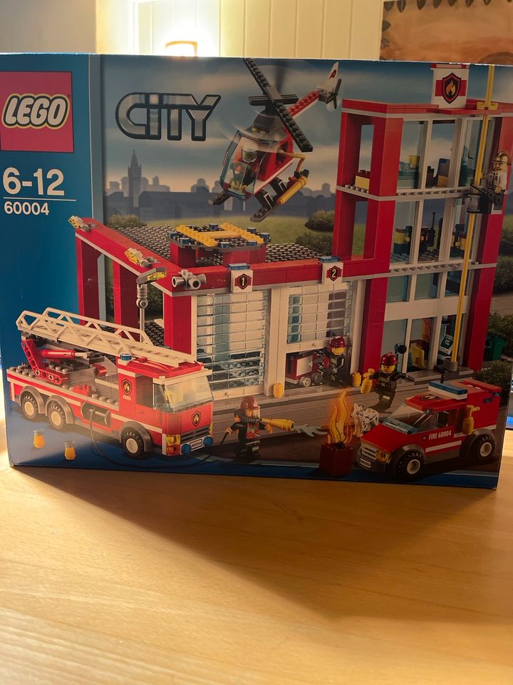 Lego City 60004 Feuerwehr Hauptquartier in Barsbüttel