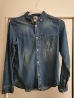 Jeanshemd blau H&M Gr. 152 Bochum - Bochum-Süd Vorschau