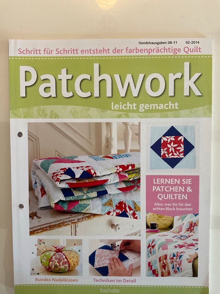 6 x Patchwork Magazin Spezial Lea Lena Quiltjournal in Beedenbostel