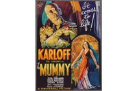 PLAKAT DIE MUMIE BORIS KARLOFF 1932 FILM POSTER the mummy Berlin - Marzahn Vorschau