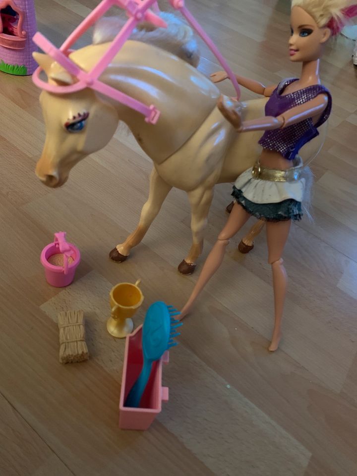 Barbie Pferd mit Zubehör in Winsen (Luhe)