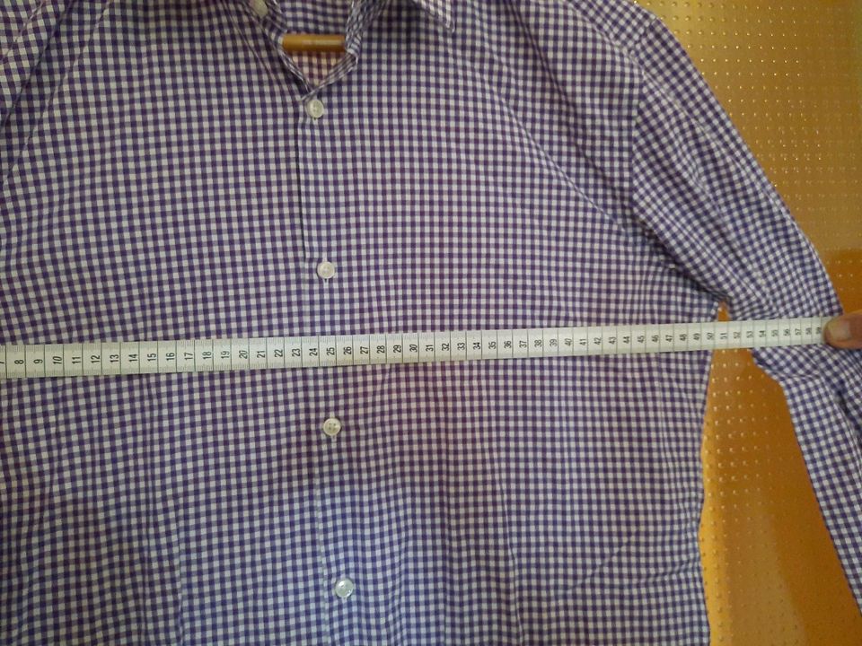 Langarm Hemd von Hugo Boss Gr.39 (S) Slim Fit in Wilsdruff