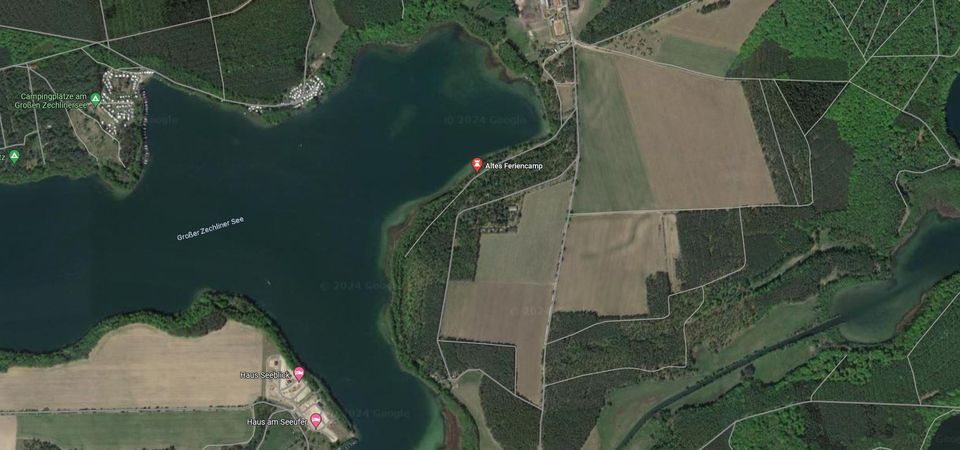 25 Hektar großes See-Areal zur Entwicklung für touristische Nutzung in Flecken Zechlin