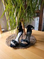 Schwarze Velour High Heels Nordrhein-Westfalen - Mülheim (Ruhr) Vorschau