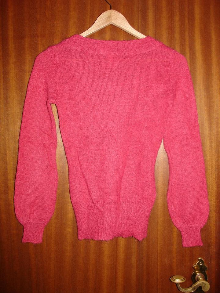 ★ H&M Pullover Strickpullover weich pink S 36 V-Ausschnitt ★ in Witten
