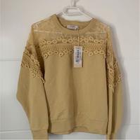 Neu Cream Damen Sweatshirt Pullover Spitze Baumwolle S M Nordrhein-Westfalen - Issum Vorschau