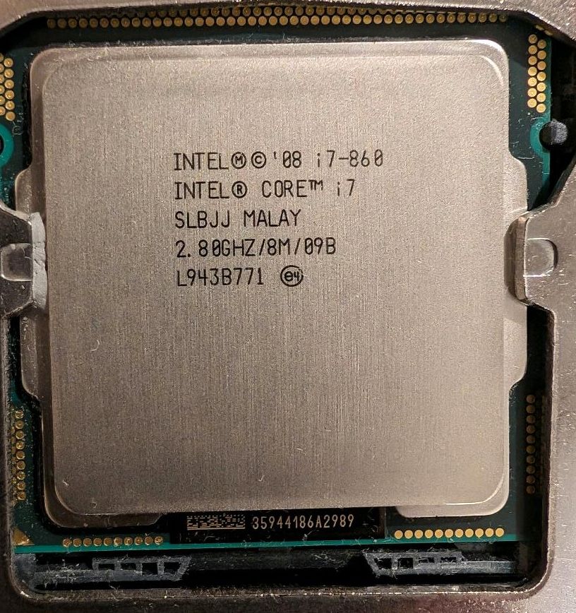 CPU Core i7 860 SLBJJ 2.80 GHz aus imac 27" in Berlin