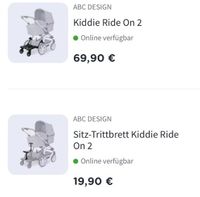 Kinderwagen Trittbrett und Sitz Schleswig-Holstein - Oering Vorschau