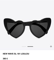 Sonnenbrille Saint Laurent LouLou Herz black herzförmig SL 181  o Bayern - Kumhausen Vorschau