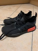 Adidas NMD R1 Core Black Lush Red in Schwarz Rot, fast wie neu Niedersachsen - Hagen am Teutoburger Wald Vorschau