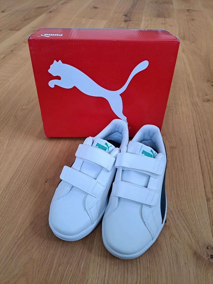 PUMA REBOUND GR. 33 SNEAKER TURNSCHUHE WEISS NEU in Neunkirchen am Sand