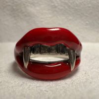 Yohji Yamamoto Silver 950 Vampire Pinkie Ring Rouge Sachsen - Hirschfelde Vorschau