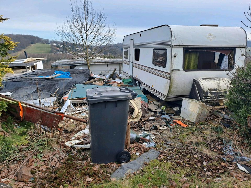 Wohnwagen Entsorgung Parzellen Räumung Campingplatz Räumung in Nettetal