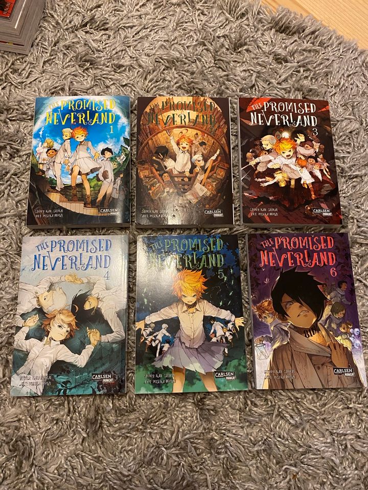 The promised neverland Manga Band 1-6 in Breklum