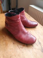 Gabor optifit Stiefelette Boots rot Leder Nordrhein-Westfalen - Bornheim Vorschau