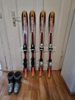 2 Paar Kinderski 120 cm, 1 Paar Skistiefel Größe 34 Thüringen - Sonneberg Vorschau