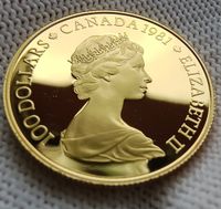 Goldmünze 1/2 Dollar Canada 1981 Harburg - Hamburg Hausbruch Vorschau