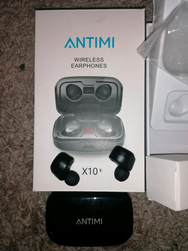 ANTIMI X10 In Ear Bluetooth Mini Ohrhörer - Ladebox in Schüttorf