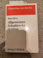Brox, Allgemeines Schuldrecht, 12. Auflage, 1984 Hessen - Künzell Vorschau