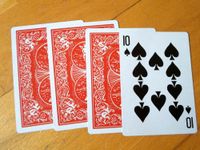 4 Asse-Illusion Kartentrick Zauberartikel Verwandlung-Zaubertrick Stuttgart - Stuttgart-Ost Vorschau