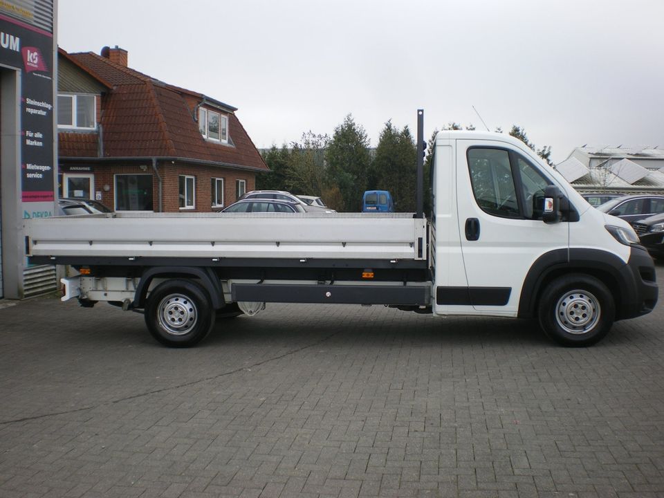 Peugeot Boxer 2.0 HDI Pritsche Lang L4160/1.Hand/MwSt.ausweisbar in Kappeln