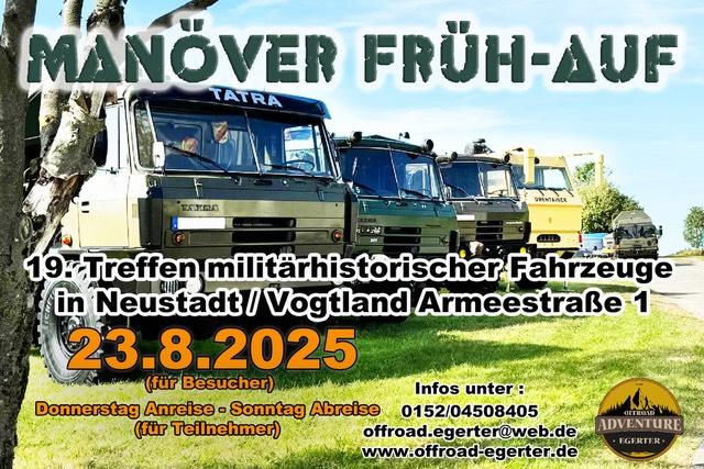 NVA DDR Bundeswehr US Army Treffen W50 Ural Trabant Humvee in Markneukirchen