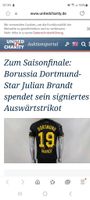 Original getragenes Trikot von Julian Brandt mit Signatur Nordrhein-Westfalen - Hagen Vorschau