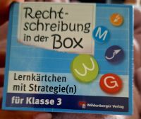 Rechtschreibung in der Box für Klasse 3, Neu! Dresden - Bühlau/Weißer Hirsch Vorschau
