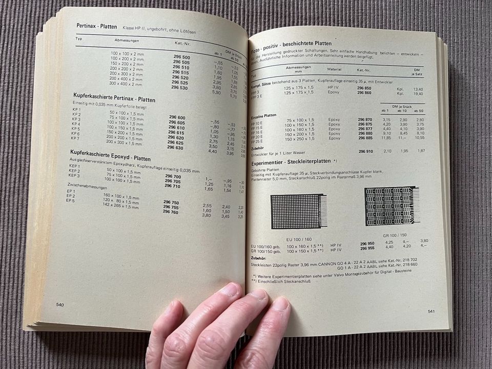 Buch MÜTRON Elektronik-Bauelemente Katalog '73 H in Bremen