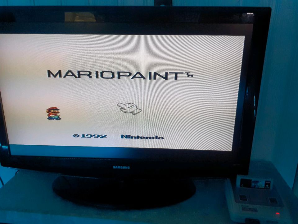 Mario Paint Nintendo SNES Super Mario Super Nintendo in Neumünster