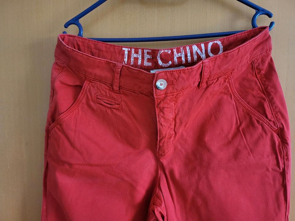 Oui Hose Chino Jeans rot Gr. 40 ungetragen TOP in Pliezhausen