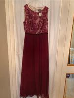 Rotes langes Abendkleid mit Pailletten Hessen - Bad Vilbel Vorschau