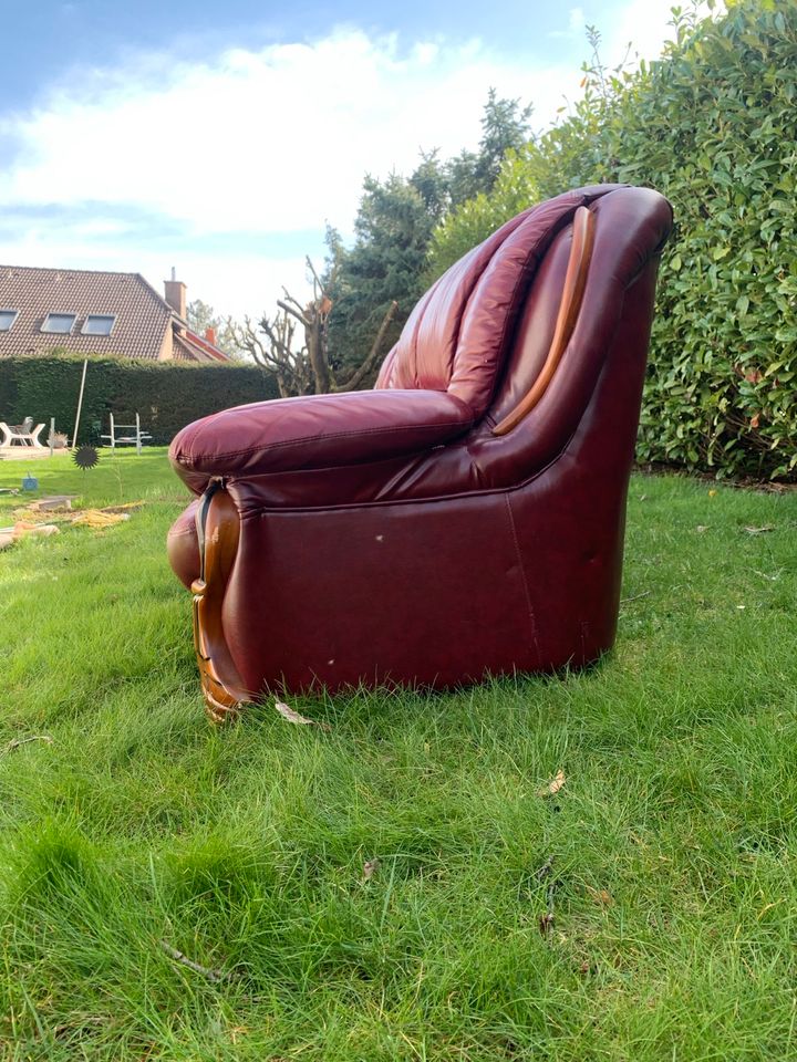 Ledersofas Rot in Baunatal