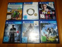 6x Spiele für PS4 Playstation 4 - u.a. Horizon Zero Dawn Saarland - Bexbach Vorschau